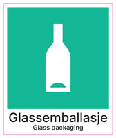 Glassemballasje