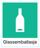 Glassemballasje