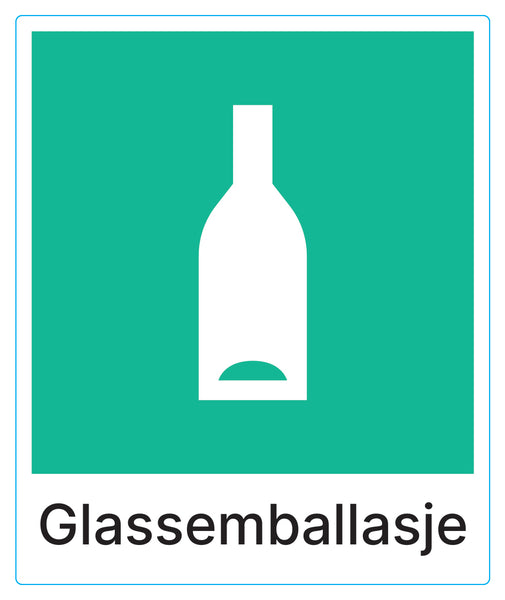 Glassemballasje