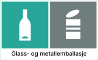 Glass- og metallemballasje