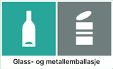 Glass- og metallemballasje