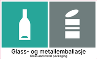 Glass- og metallemballasje