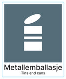 Metallemballasje