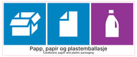 Papp, papir og plastemballasje