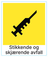 Stikkende og skjærende avfall