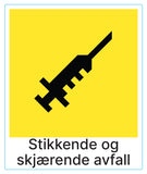 Stikkende og skjærende avfall