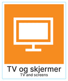 TV og skjermer