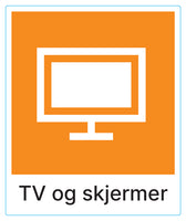 TV og skjermer