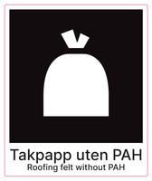 Takpapp uten PAH