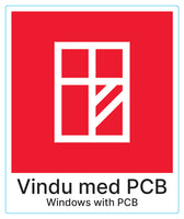 Vindu med PCB